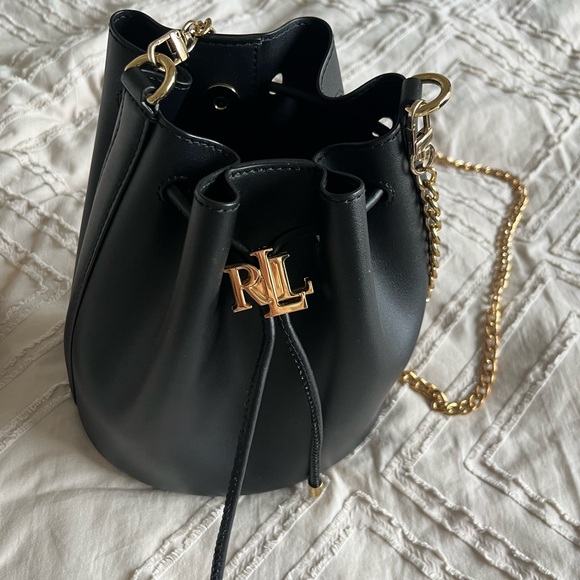 Bucket bag with chain - Ralph Lauren - Picture 2 of 4